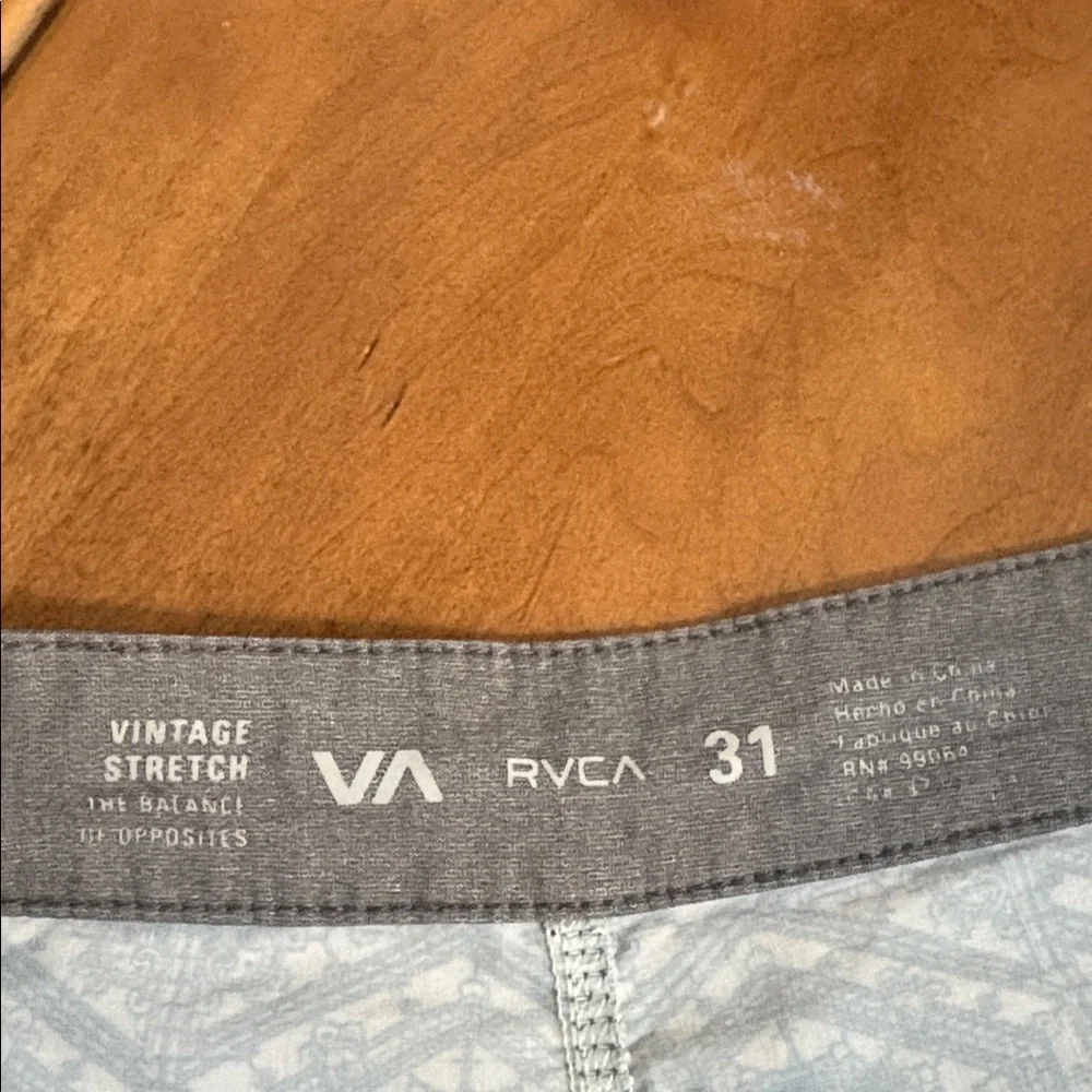 RVCA Men's Patterned Board Swim Shorts Size 31